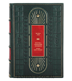 Элитная книга Практика управления эмоциями Эвелина Леви подарочное издание в коже