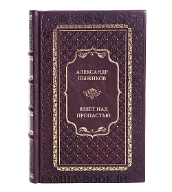 Книга Пыжиков Александр Взлет над пропастью подарочное издание в коже