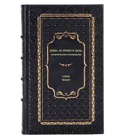 Книга Душа, ее уроки и цель. Практическое руководство Соня Чокет подарочное издание в коже