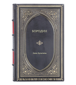 Книга Жизнь замечательных людей Бородин подарочное издание в коже