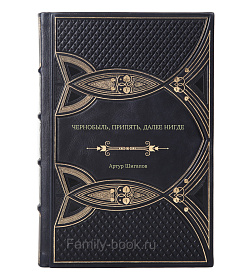Книга Чернобыль, Припять, далее Нигде Артур Шигапов подарочное издание в коже