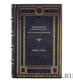 Книга Недооцененные события истории. Книга исторических заблуждений Людвиг Стомма подарочное издание в коже