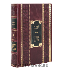 Коллекционные книги Ветхий Завет. Библейские сюжеты в русской и мировой живописи в двух томах подарочное издание в коже