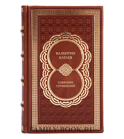 Элитные книги Валентин Катаев Собрание сочинений в 6 томах  подарочное издание в коже
