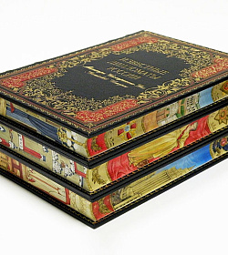 Известные дипломаты России в 3-х томах подарочное издание в коже