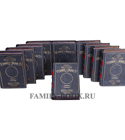 Подарочное издание книги Марк Твен. Собрание сочинений в 12 томах подарочное издание в коже