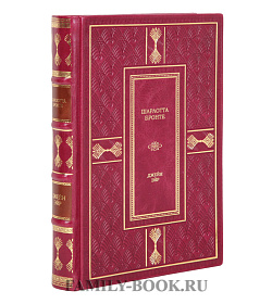 Коллекционная книга Джейн Эйр Шарлотта Бронте подарочное издание в коже
