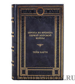 Эксклюзивная книга Европа во времена Первой мировой войны. Дневники посла Великобритании во Франции. 1914 - 1918 годы Тейм Барти подарочное издание в коже
