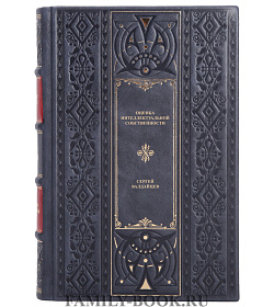 Подарочная книга Оценка интеллектуальной собственности Валдайцев Сергей подарочное издание в коже