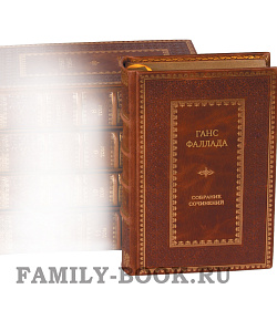 Эксклюзивные книги Ганс Фаллада. Собрание сочинений в 6 книгах подарочное издание в коже
