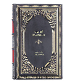 Книга Жизнь замечательных людей Андрей Платонов подарочное издание в коже