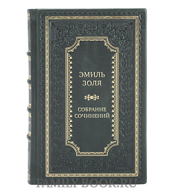 Эксклюзивные книги Эмиль Золя Собрание сочинений в 16 томах  подарочное издание в коже