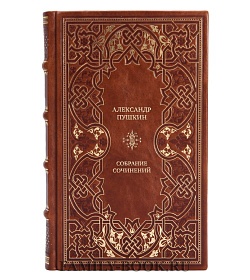 Подарочные книги Собрание сочинений в 11 томах Александр Пушкин  подарочное издание в коже