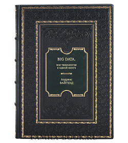 Книга BIG DATA. Вся технология в одной книге Андреас Вайгенд подарочное издание в коже