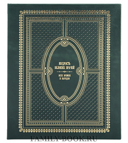 Подарочное издание книги Мудрость великих врачей подарочное издание в коже