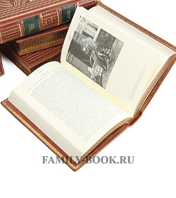 Подарочные книги Артур Конан Дойл. Собрание сочинений в 10-ти томах подарочное издание в коже