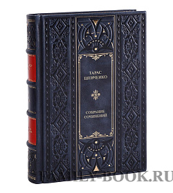 Тарас Шевченко Кобзарь подарочное издание в коже