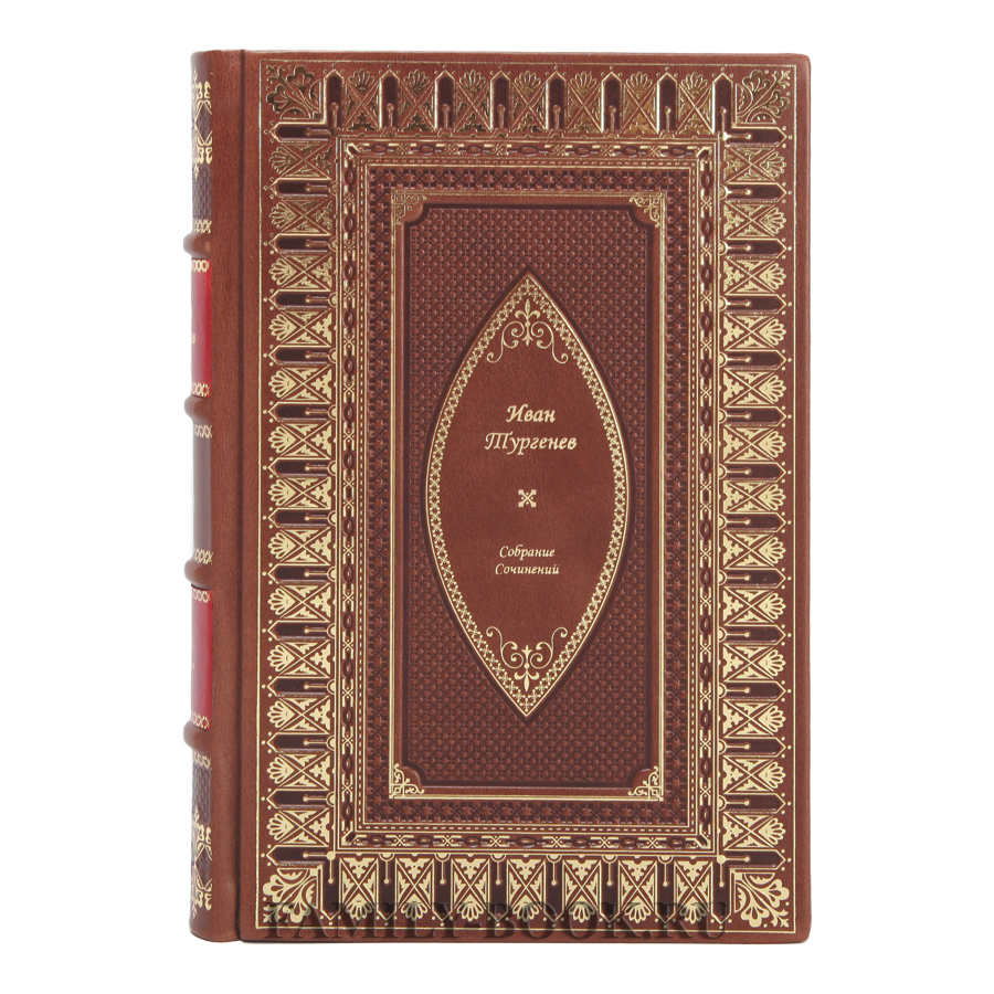 Видео обзор книги Иван Тургенев. Собрание сочинений в 6 томах в кожаном переплете